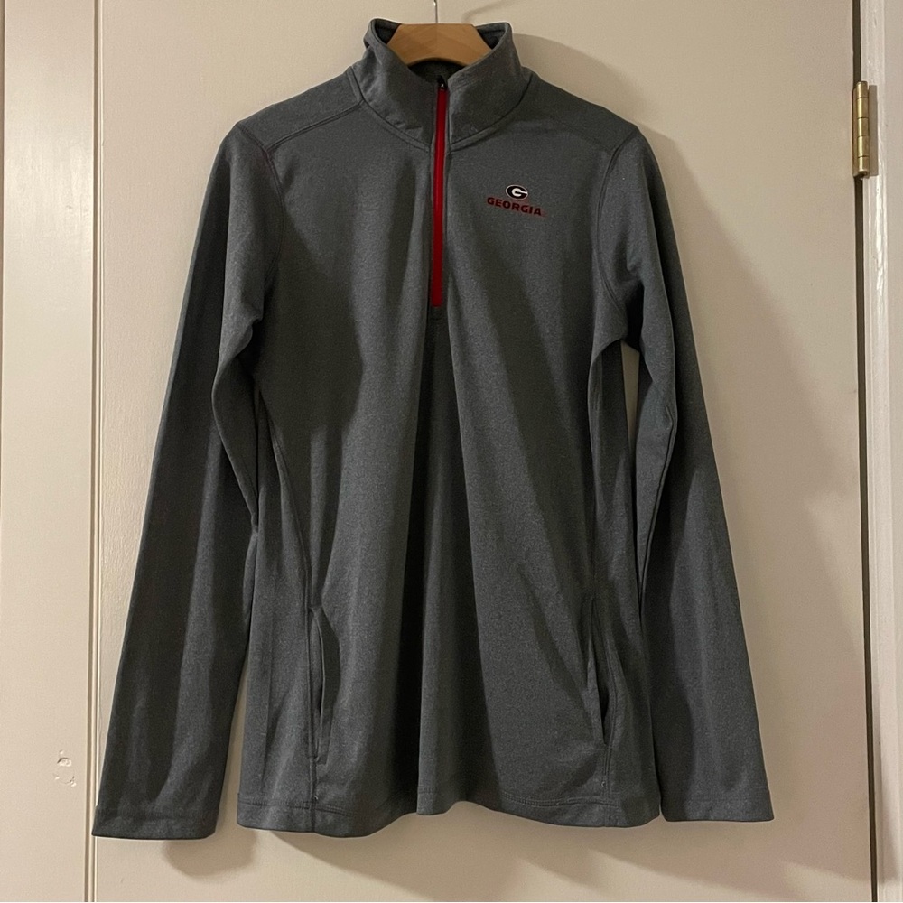 UGA Champion Gray Athletic Pullover